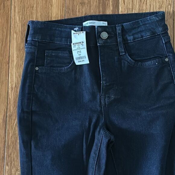 NWT Nine West Skinny Jeans -Classic Blue Wash, 0 - Picture 4 of 8